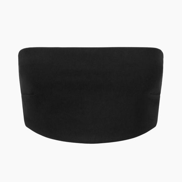 Staud Black Strapless Bandeau Top - Picture 1 of 5